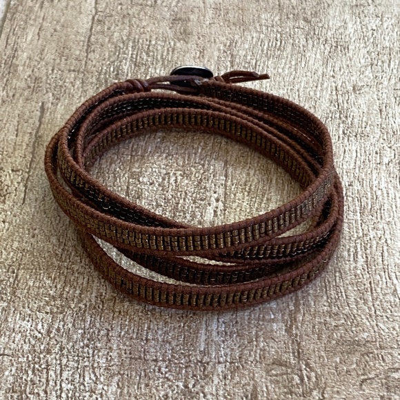 Chan Luu Leather Wrap Bracelet - Picture 1 of 6